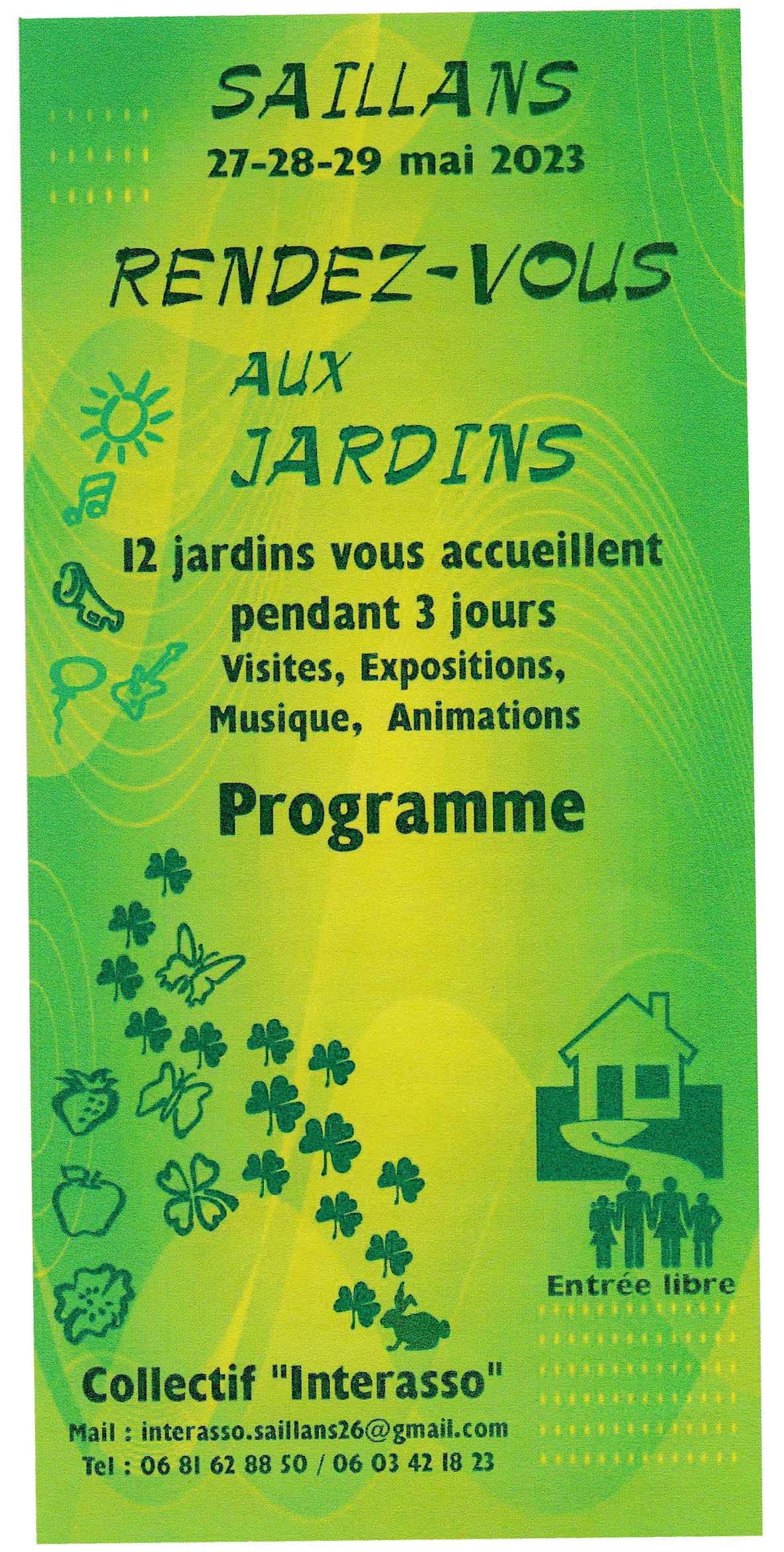 Rendez-vous au jardin